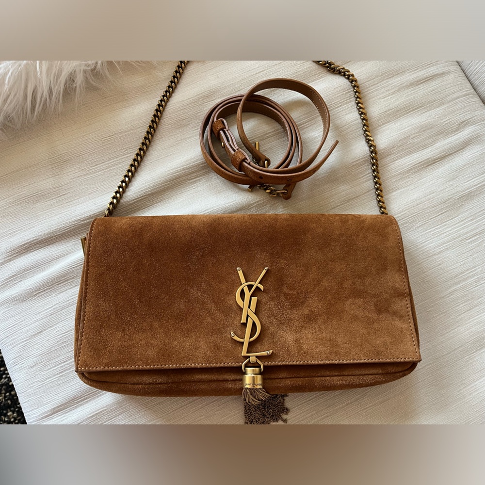 YSL Kate Suede Tassel bag
